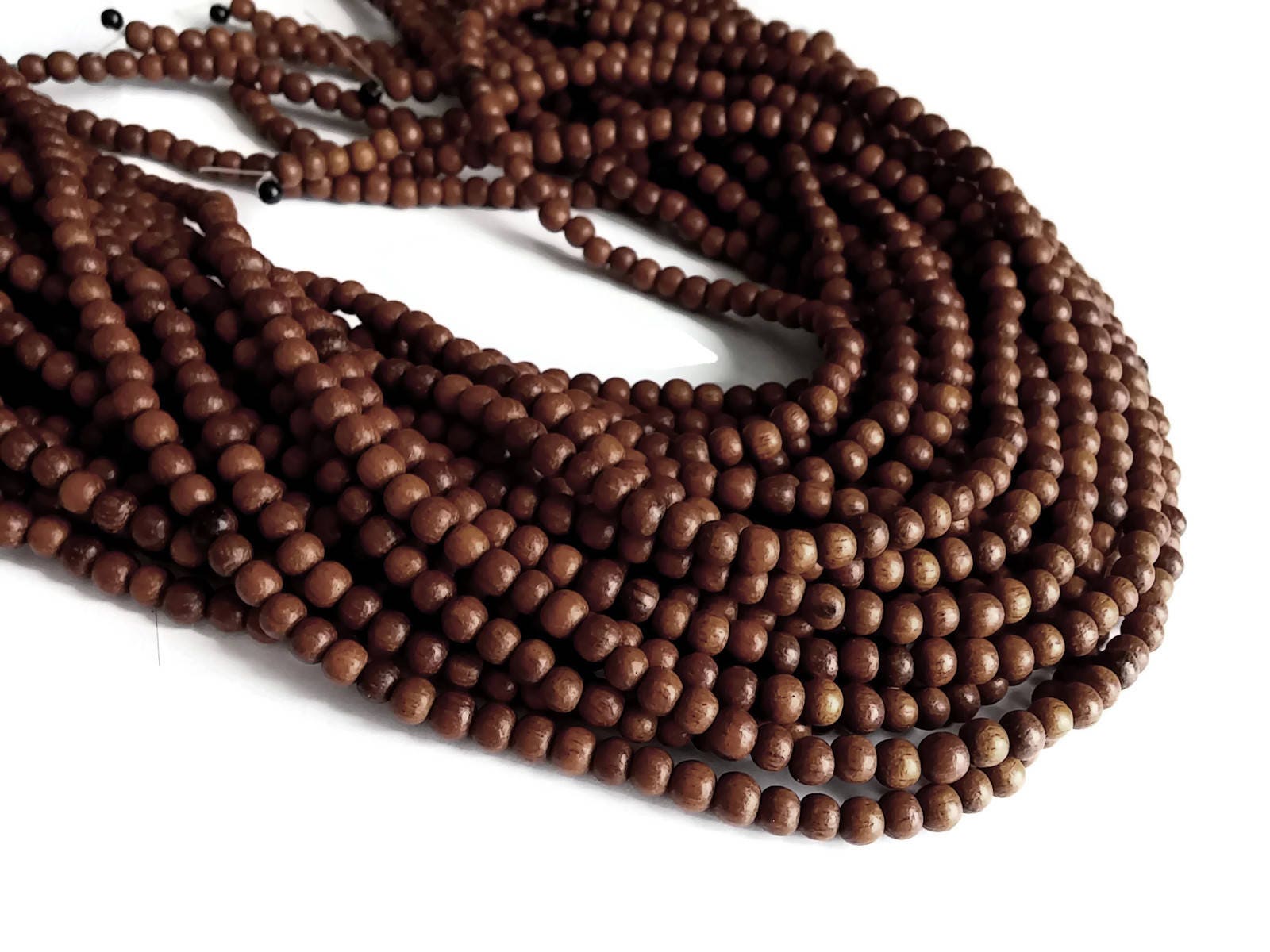 Bayong Wood Beads 85 Exotic Wood Beads 45mm Etsy