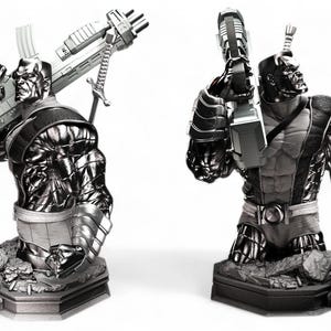 Xmen Colossus Büste STL File Hochwertiges 3D Drucker Resin SLA