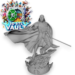 Darth Vader STL File High Quality 3D Printer Resin SLA