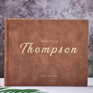 Simple Wedding Guest Book,  Wedding Guest Book, Printed Guestbook, Modern Guest Book, Personalized Guest Book, Unique Wedding Guestbook