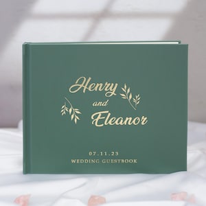 Wedding Guestbook, Personalized Photo Album, Custom Wedding Reception Guestbook, Personalized Photo Guest Book, Wedding Signing Book
