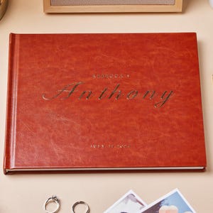 Wedding Guest Book, Neutral Guestbook, Album for Wedding, Wedding Sign In Book, Guestbook Foil, Custom wedding guest book