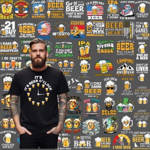 Funny beer 100+ PNGs, Beer quotes, Beer glass, Funny beer graphics, Beer mates, Beer graphics, Beer lover, Commercial use, Instant Download