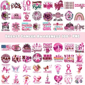 Breast Cancer Awareness-bundel 100+ png, clipart borstkanker, kanker png, kanker bewustzijn, roze dag, borstkanker, strijd tegen kanker citaat png
