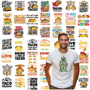 Tacos png bundle, Mexican food png, Tacos Shirt, Tacos lover, Tacos saying , Tacos quotes , Funny Tacos Shirt, Tacos Sublimation