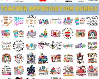 Teacher Appreciation PNG Bundle, Teacher sublimation shirt, best teacher graphics, Teacher PNG , Teacher graphics png, Teacher bundle PNG