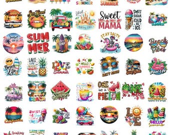 Hello Summer Bundle , Summer Life Png, Summer Sublimation PNG, Summer Vibes, Summer shirt, Hot Summer, T-Shirt File, Commercial use design