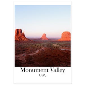 Poster Monument Valley