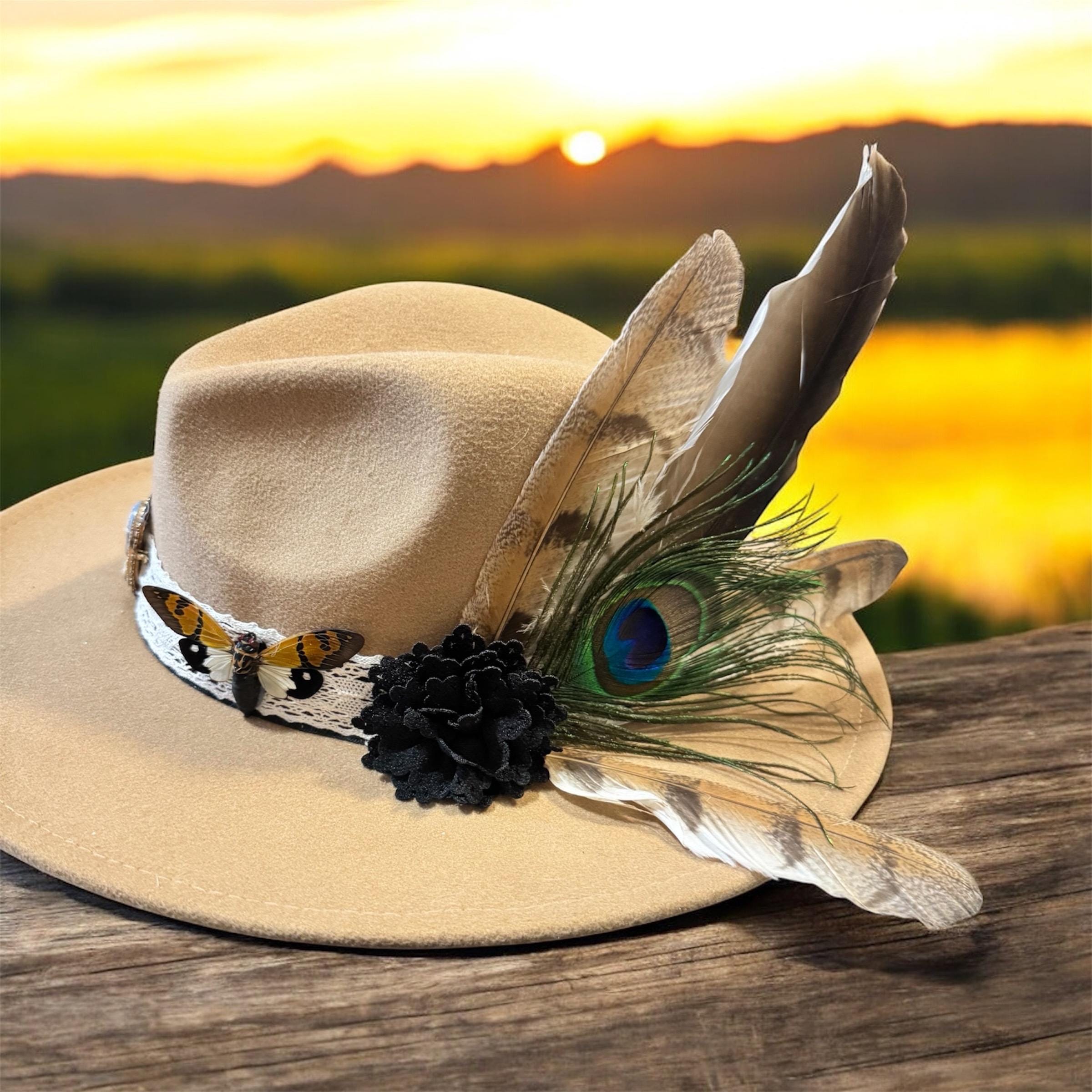 Moth Fedora - Etsy