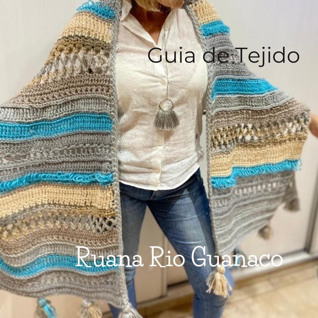 Guanaco River Ruana Weaving Guide - Etsy