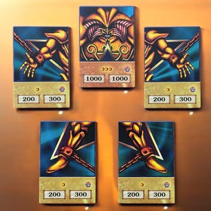 Handcrafted Anime YGO Orica Cards: Duel Monsters Collectible