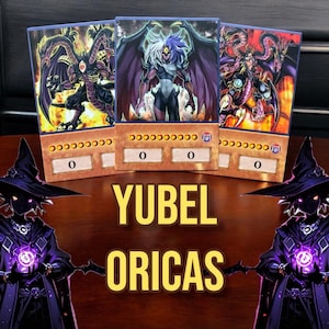 Handmade Yubel Orica Cards: Anime Style Duel Monsters Collectible