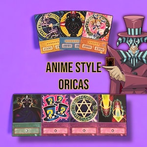 Handcrafted Anime Style Orica Cards: Duel Monsters Collectible