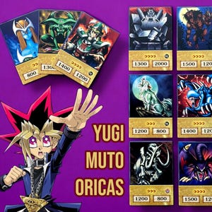 Handmade Anime Orica Cards: Yugi Duel Monsters Collectible
