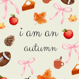 Juego de 3 carteles de otoño, perfectos para decorar paredes, otoño tierno, inspirados en Gilmore Girls, amantes de los perros