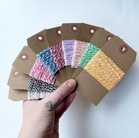 Bakers Twine / ribbon string gift wrap packaging present retail bows