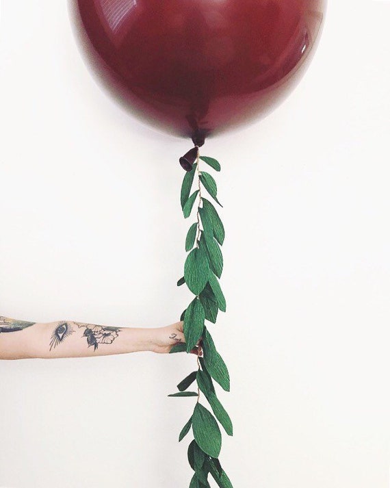 Balloon And Vine Tail Wedding Decorations Photo Prop Etsy
