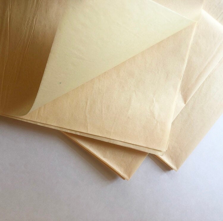 Solid antique white light beige wrapping paper sheets
