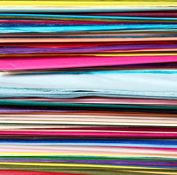 CASTOFF BULK TISSUE paper 400 sheets gift present wrapping crafting retail product packaging supply diy decoupage wrapping art prject decor Il_570xn