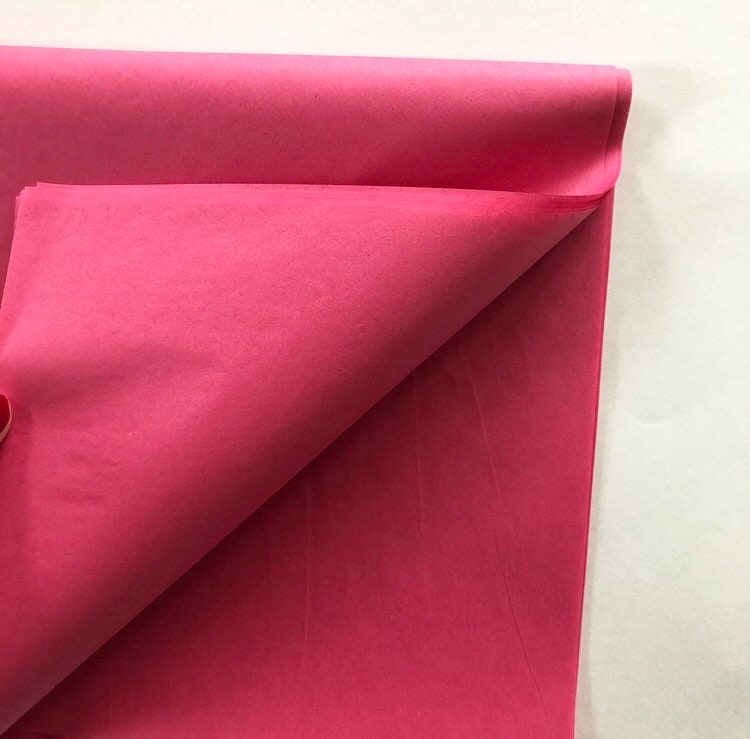 Cerise Tissue Paper Sheets, Bulk Hot Pink Tissue Paper, Premium Cerise Tissue  Paper, Large Hot Pink Tissue Paper, Wholesale Cerise Tissue