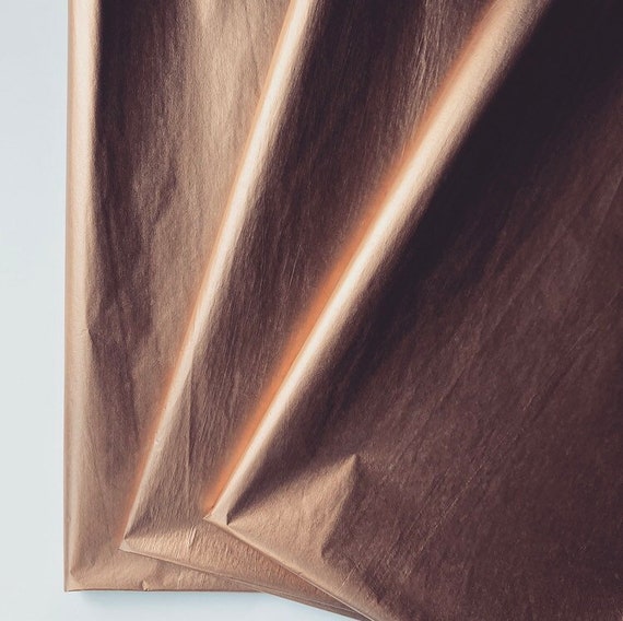 ROSE GOLD tissue paper sheets / gift present wrapping craft supply retail store packaging diy New Years Eve christmas hanukkah Eid holiday Il_570xn