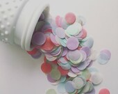 SALE tissue paper confetti / ENGLISH GARDEN / pastel decorations / wedding exit / dessert bar party
