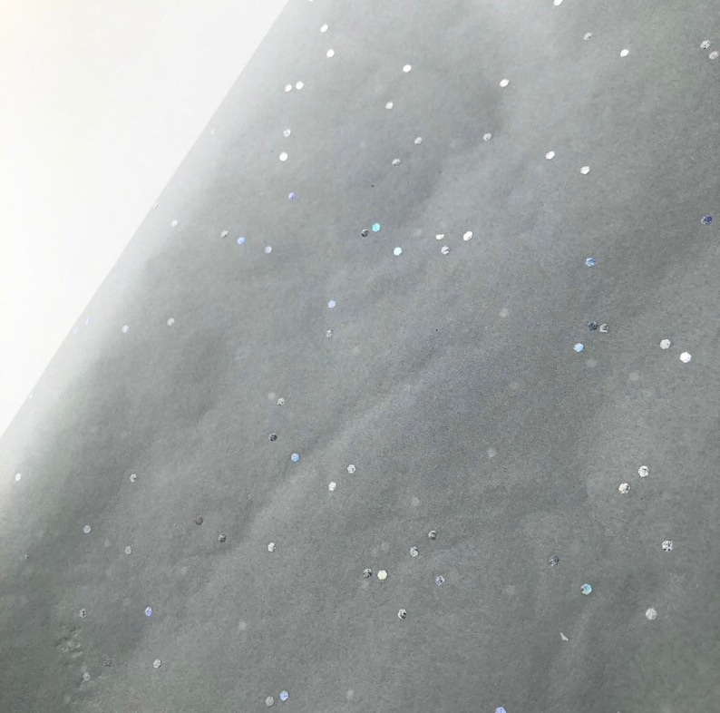GLITTER TISSUE PAPER Sheets gift wrapping craft supply retail Etsy