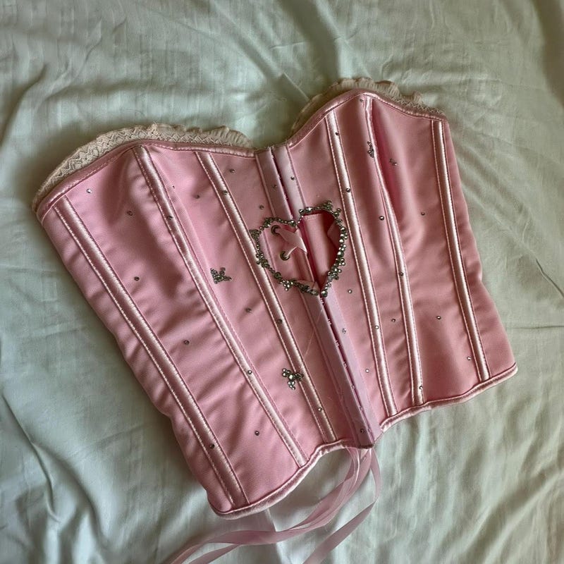 Heart Corset Sabrina Carpenter Etsy