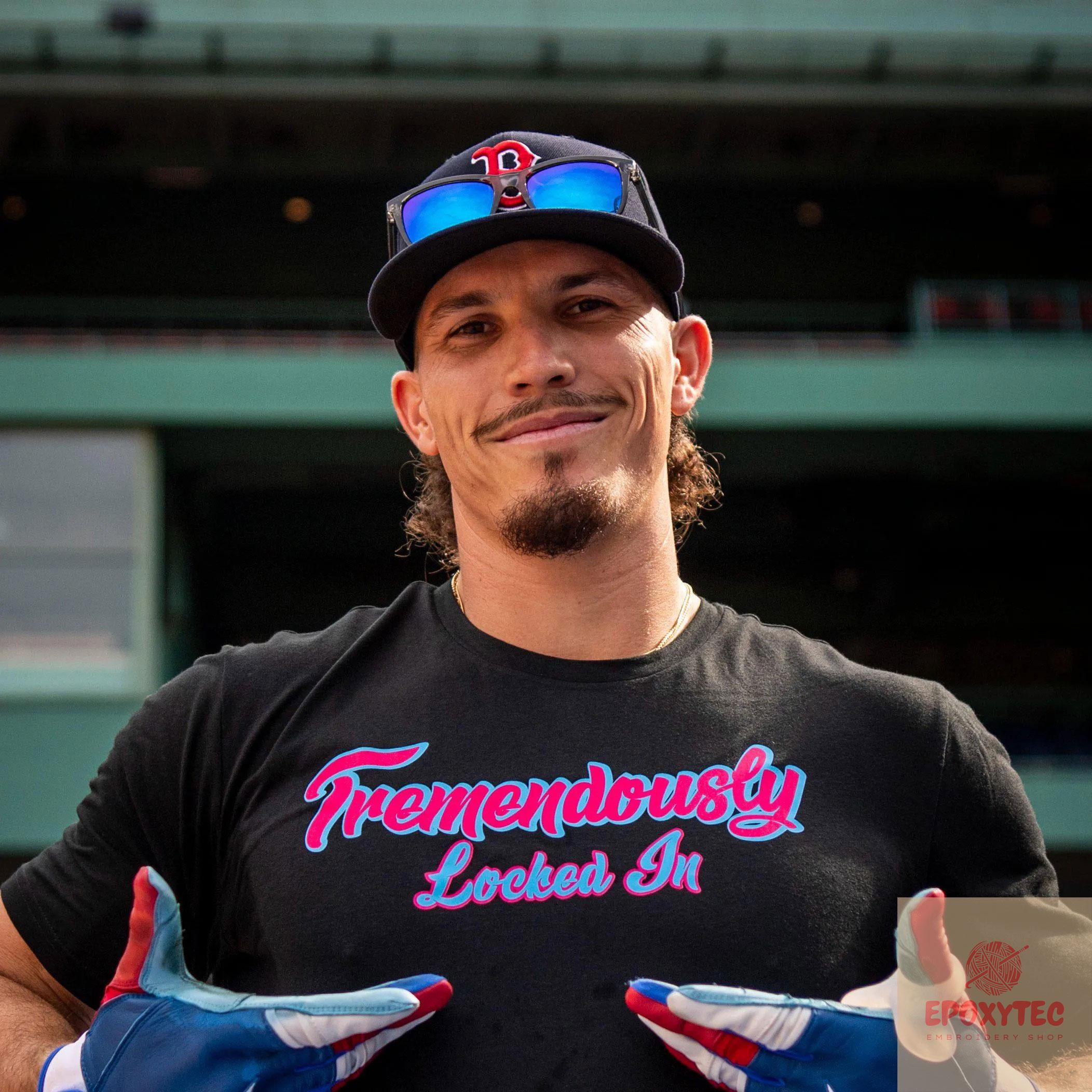 Tremendously Locked In Shirt, Boston Baseball Game Day Shirt, Red team Fan Gear, Jarren Duran, Romy Gonzalez, Rafaela, Abreu, Bregman
