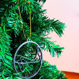 King’s Island Roller Coaster Track Ornaments - King's Island - Track Layout - Ornament - Decor