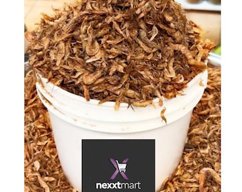 Crayfish dried whole, tasty, sweet, and clean, full paint bucket size 22.40oz