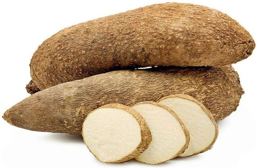 Fresh Ghanaian Yam Tubers - African Yams 4 - 5 Lbs - Etsy