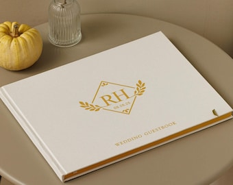 Libro de visitas de boda de lino personalizado, álbum de recortes de compromiso minimalista, álbum de fotos de boda, libro de visitas de recepción de boda, recuerdo de aniversario