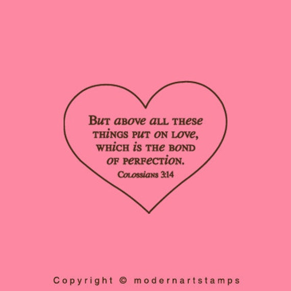 wedding stamp love is stamp bible verses about love love etsy