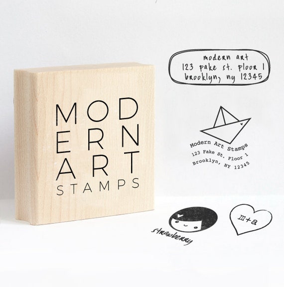 Custom Rubber Stamp Custom Stamp Custom Logo Stamp Custom Etsy