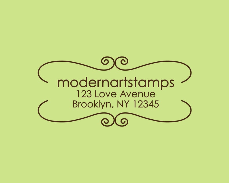 Custom Bookplate Stamp Custom Address Stamp Return Address Stamp Custom Stamp Custom Rubber Stamp Personalized Stamp C144 R