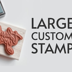 Large Custom Logo Stamp - Corp Connect