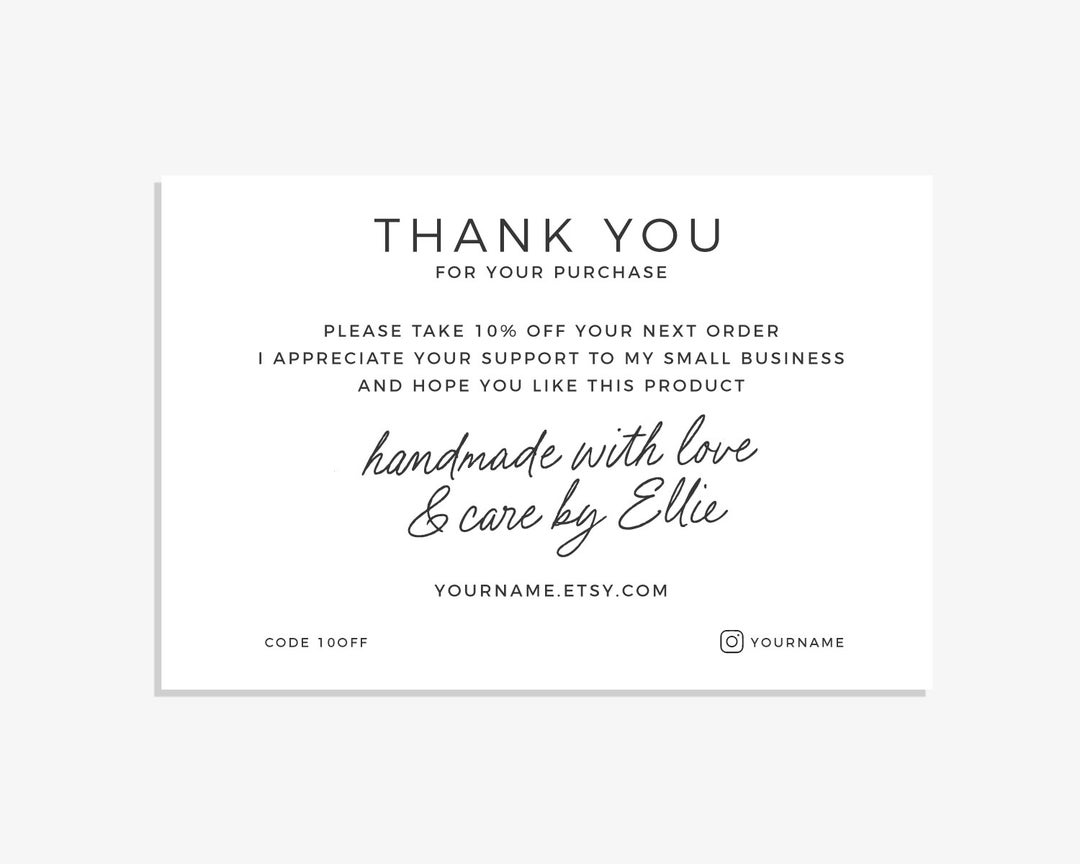 Custom Stamp, Thank You Stamp, Thank You Cards, Thank You Small