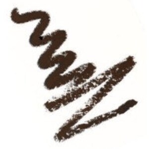 Organic Eyeliner Pencil Nontoxic Eyeliner Pencil in Dark Chocolate Chubby eyeliner pencil made with organic ingredients image 2