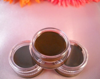 Eyeliner gel non toxique marron foncé Eyeliner bio facile à utiliser