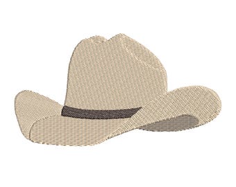Cowboy Hat Embroidery Design | Western Embroidery Machine File | Cowboy Cowgirl Hat |Rodeo Life | Country Western Ranch Digital Download