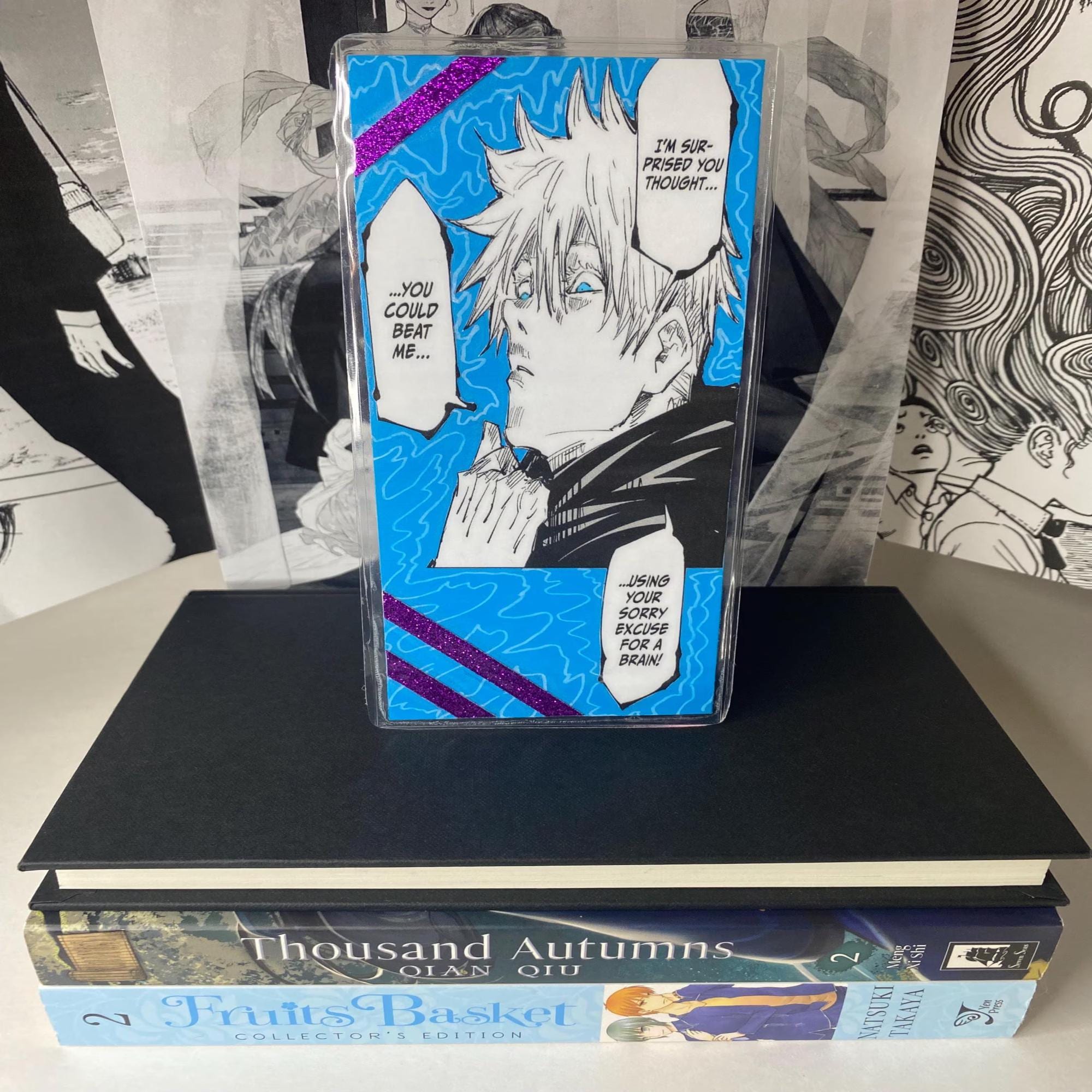 Bookmarks Pattern Gojo Gojo Manga Bookmark ~ Jujutsu Kaisen, Satoru, Jjk, Jogo, Reversible ...