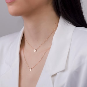 Collar con nombre personalizado, collar con nombre de oro, regalo perfecto para ella, regalo personalizado, collar con nombre personalizado, collar de pareja, collar de madre