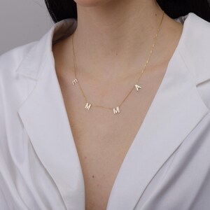 Personalized Necklace, Minimalist Necklace,Custom Name Necklace,Gift for Mom,Baby Shower Gift,name necklace,gifts for her,gold necklace