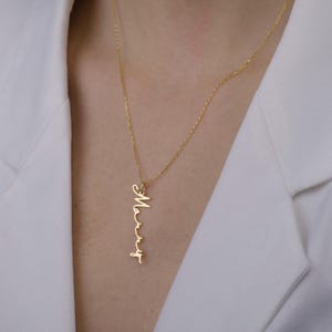Bijoux personnalisés, Collier avec pendentif en argent, Bijoux personnalisés, Cadeau personnalisé, Bijoutier en argent sterling personnalisé, Collier prénom fait main, Collier