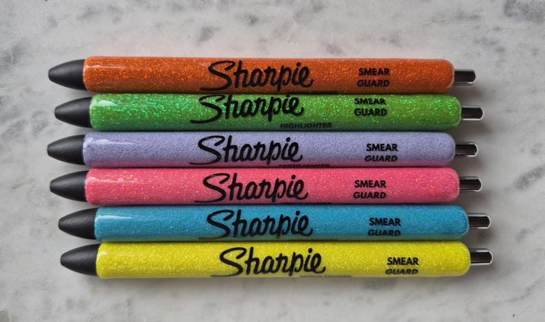Sharpie Themed Pens - Etsy