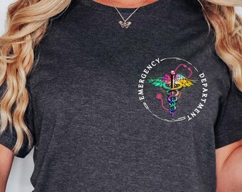 Emergency Department Shirt, ER Nurse Gift, New Nurse Grad Gift, ER Department Shirt, Future Nurse Gift, ER Nurse Team Shirt,Cute Nurse Shirt