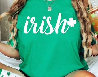 Irish Shirt, St. Patrick's Day Shirt, St. Patrick's Day T-Shirt for Women, St. Patrick's Shirt for Men, Luck of the Irish, Shamrock Shirt