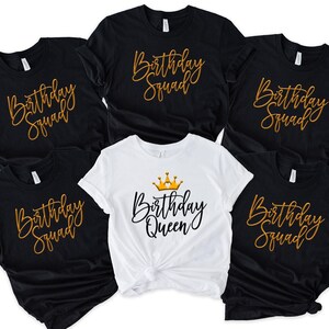 Birthday Shirt, Birthday Crew Shirt for Woman, Birthday Party Shirts, Birthday Gift for Woman, Birthday Group Shirts, Birthday Squad Shirts