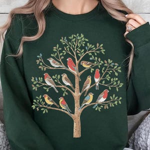Bird Gift Sweatshirt, Bird Shirt, Bird Watching, Gift Birdwatcher Shirt, Bird Lover Shirt ,Bird Nerd Shirt, Gift for Bird Lover,Bird Species